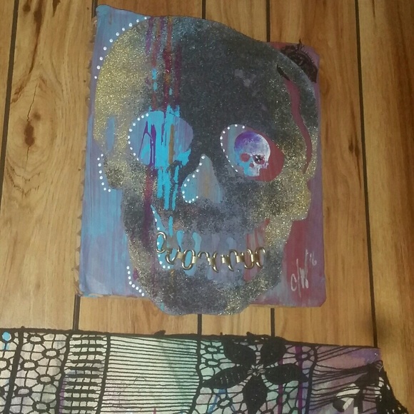 Two piece series original multi medium art - Picture 2 of 3